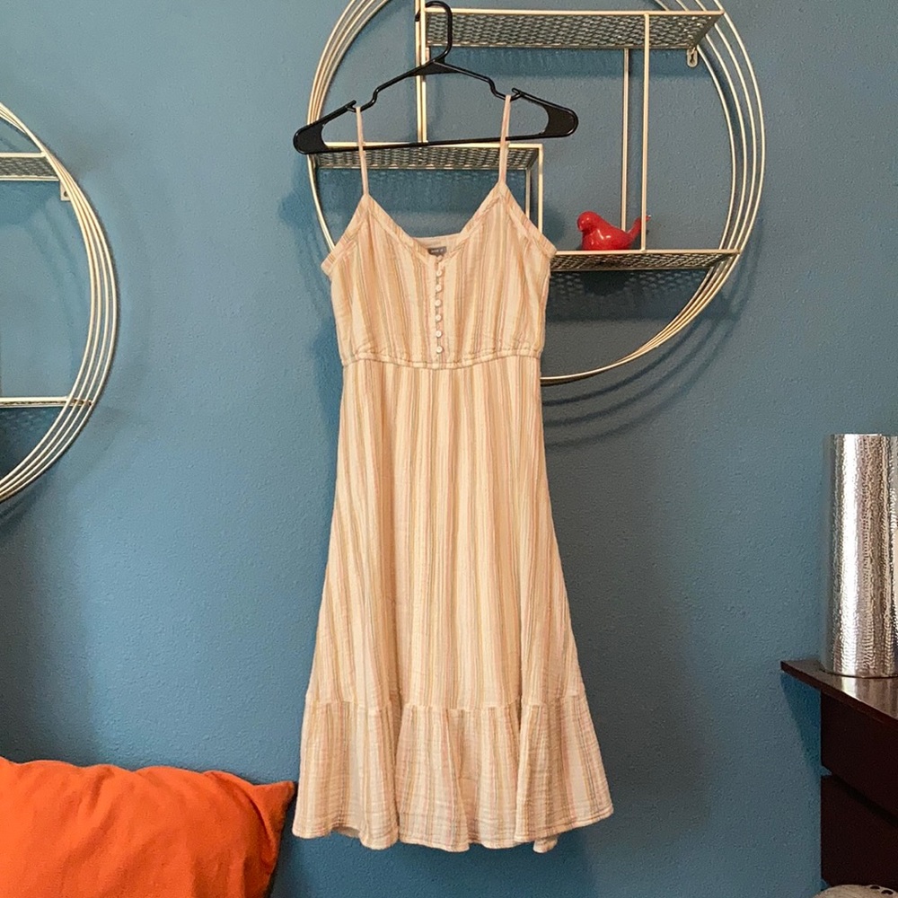 Aerie Tiered Midi Dress